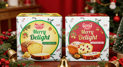 Merry Delight Christmas Cake