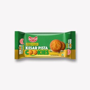 Anmol Premium Kesar Pista Cookie – Saffron Pistachio Flavour Cookie India